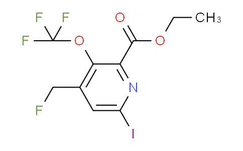 AM41158 | 1805077-77-3 | Ethyl 4-(fluoromethyl)-6-iodo-3-(trifluoromethoxy)pyridine-2-carboxylate