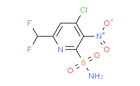 AM41161 | 1805272-91-6 | 4-Chloro-6-(difluoromethyl)-3-nitropyridine-2-sulfonamide