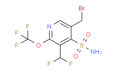 AM41169 | 1805241-68-2 | 5-(Bromomethyl)-3-(difluoromethyl)-2-(trifluoromethoxy)pyridine-4-sulfonamide