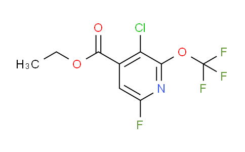 AM41173 | 1804618-77-6 | Ethyl 3-chloro-6-fluoro-2-(trifluoromethoxy)pyridine-4-carboxylate