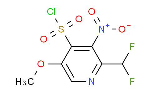 AM41175 | 1361885-74-6 | 2-(Difluoromethyl)-5-methoxy-3-nitropyridine-4-sulfonyl chloride