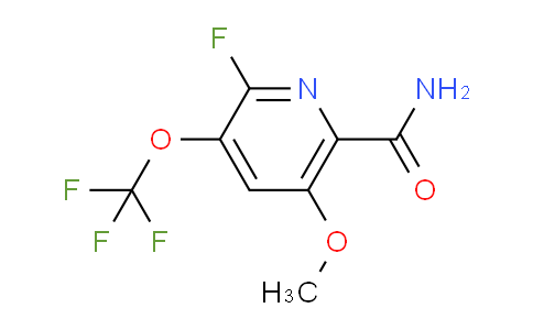 AM41188 | 1803941-75-4 | 2-Fluoro-5-methoxy-3-(trifluoromethoxy)pyridine-6-carboxamide