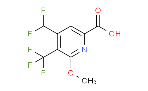 AM41192 | 1805073-81-7 | 4-(Difluoromethyl)-2-methoxy-3-(trifluoromethyl)pyridine-6-carboxylic acid