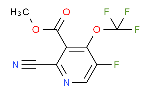 AM41195 | 1804687-58-8 | Methyl 2-cyano-5-fluoro-4-(trifluoromethoxy)pyridine-3-carboxylate