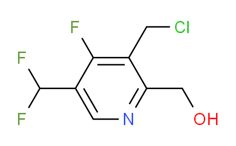 3-(Chloromethyl)-5-(difluoromethyl)-4-fluoropyridine-2-methanol