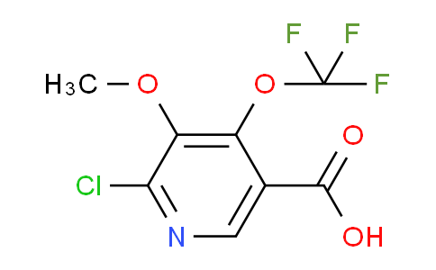 AM41203 | 1806225-48-8 | 2-Chloro-3-methoxy-4-(trifluoromethoxy)pyridine-5-carboxylic acid