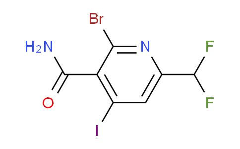 AM41208 | 1805347-60-7 | 2-Bromo-6-(difluoromethyl)-4-iodopyridine-3-carboxamide