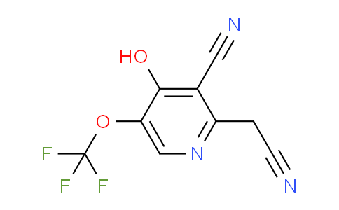 AM41215 | 1804472-30-7 | 3-Cyano-4-hydroxy-5-(trifluoromethoxy)pyridine-2-acetonitrile