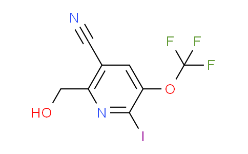 AM41223 | 1804670-97-0 | 5-Cyano-2-iodo-3-(trifluoromethoxy)pyridine-6-methanol