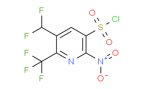AM41225 | 1361810-83-4 | 3-(Difluoromethyl)-6-nitro-2-(trifluoromethyl)pyridine-5-sulfonyl chloride