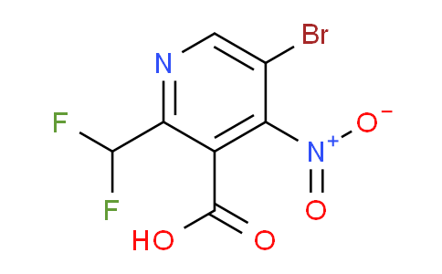 AM41227 | 1804672-71-6 | 5-Bromo-2-(difluoromethyl)-4-nitropyridine-3-carboxylic acid