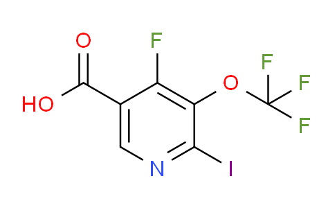 AM41228 | 1803951-51-0 | 4-Fluoro-2-iodo-3-(trifluoromethoxy)pyridine-5-carboxylic acid