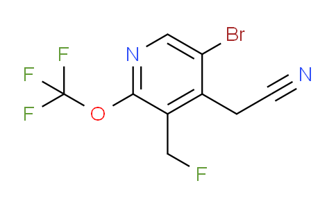 AM41229 | 1803928-22-4 | 5-Bromo-3-(fluoromethyl)-2-(trifluoromethoxy)pyridine-4-acetonitrile