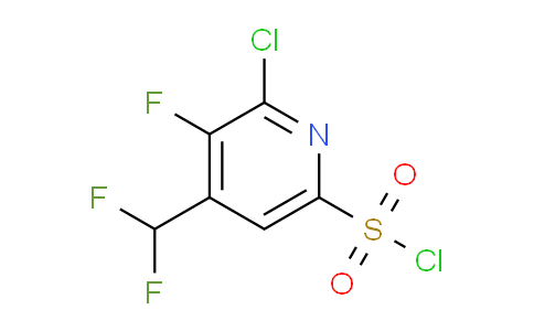 AM41232 | 1805376-91-3 | 2-Chloro-4-(difluoromethyl)-3-fluoropyridine-6-sulfonyl chloride