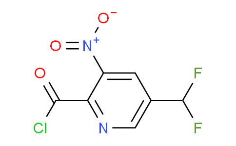AM41233 | 1805300-05-3 | 5-(Difluoromethyl)-3-nitropyridine-2-carbonyl chloride