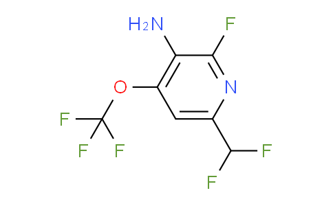 AM41235 | 1804017-85-3 | 3-Amino-6-(difluoromethyl)-2-fluoro-4-(trifluoromethoxy)pyridine