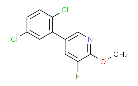 AM41245 | 1361679-22-2 | 5-(2,5-Dichlorophenyl)-3-fluoro-2-methoxypyridine