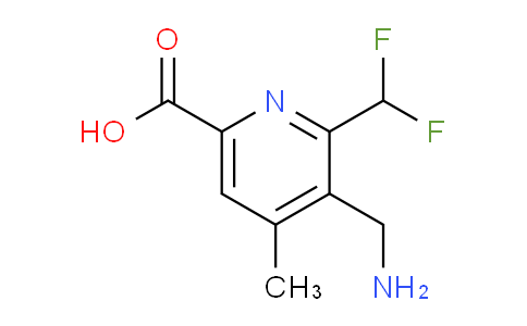 AM41258 | 1807142-26-2 | 3-(Aminomethyl)-2-(difluoromethyl)-4-methylpyridine-6-carboxylic acid