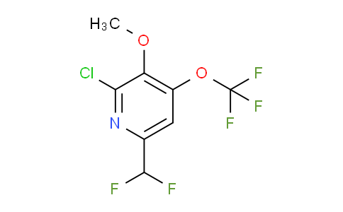 AM41259 | 1806229-53-7 | 2-Chloro-6-(difluoromethyl)-3-methoxy-4-(trifluoromethoxy)pyridine