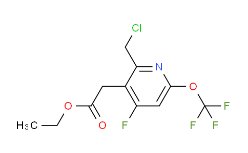 AM41260 | 1806261-52-8 | Ethyl 2-(chloromethyl)-4-fluoro-6-(trifluoromethoxy)pyridine-3-acetate