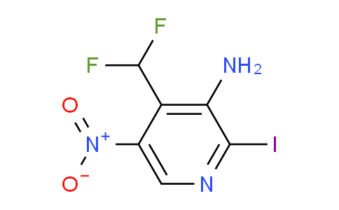AM41265 | 1805132-95-9 | 3-Amino-4-(difluoromethyl)-2-iodo-5-nitropyridine