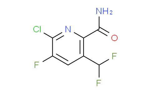 AM41276 | 1805411-67-9 | 2-Chloro-5-(difluoromethyl)-3-fluoropyridine-6-carboxamide