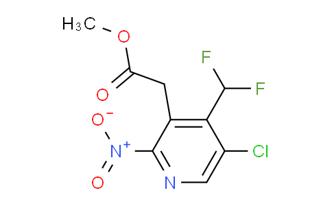 AM41281 | 1805374-82-6 | Methyl 5-chloro-4-(difluoromethyl)-2-nitropyridine-3-acetate
