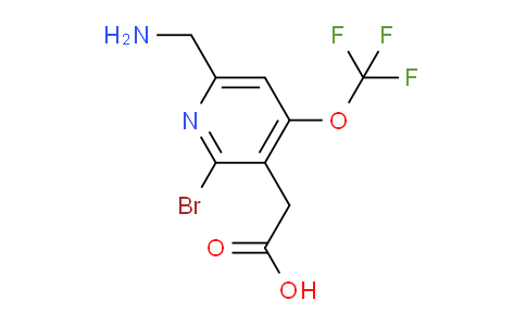 AM41304 | 1806096-02-5 | 6-(Aminomethyl)-2-bromo-4-(trifluoromethoxy)pyridine-3-acetic acid
