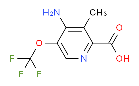AM41310 | 1806110-00-8 | 4-Amino-3-methyl-5-(trifluoromethoxy)pyridine-2-carboxylic acid