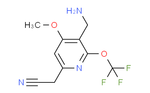 AM41339 | 1806065-42-8 | 3-(Aminomethyl)-4-methoxy-2-(trifluoromethoxy)pyridine-6-acetonitrile