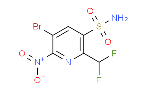 AM41342 | 1806866-30-7 | 3-Bromo-6-(difluoromethyl)-2-nitropyridine-5-sulfonamide