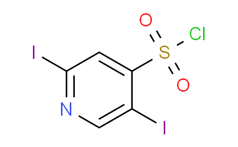 2,5-Diiodopyridine-4-sulfonyl chloride
