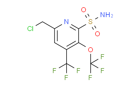 AM41344 | 1804931-92-7 | 6-(Chloromethyl)-3-(trifluoromethoxy)-4-(trifluoromethyl)pyridine-2-sulfonamide