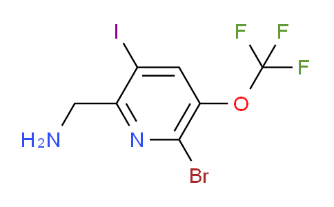 AM41351 | 1806113-80-3 | 2-(Aminomethyl)-6-bromo-3-iodo-5-(trifluoromethoxy)pyridine