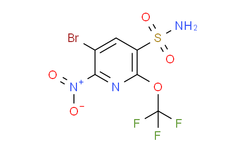 AM41356 | 1803575-79-2 | 3-Bromo-2-nitro-6-(trifluoromethoxy)pyridine-5-sulfonamide