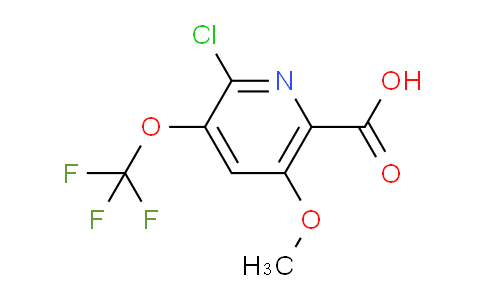 AM41363 | 1806225-50-2 | 2-Chloro-5-methoxy-3-(trifluoromethoxy)pyridine-6-carboxylic acid