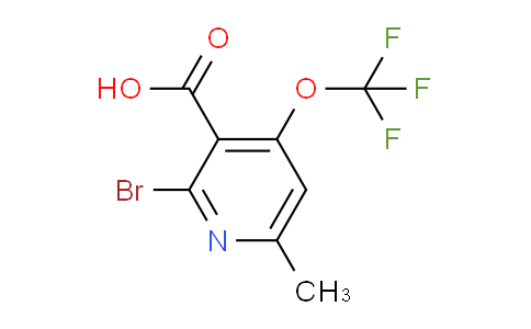 AM41367 | 1803613-82-2 | 2-Bromo-6-methyl-4-(trifluoromethoxy)pyridine-3-carboxylic acid