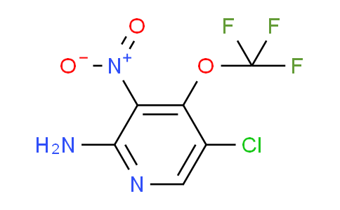 2-Amino-5-chloro-3-nitro-4-(trifluoromethoxy)pyridine