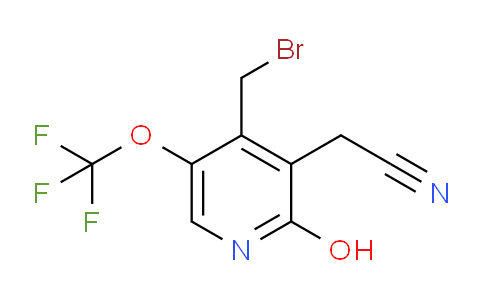 AM41387 | 1806726-64-6 | 4-(Bromomethyl)-2-hydroxy-5-(trifluoromethoxy)pyridine-3-acetonitrile