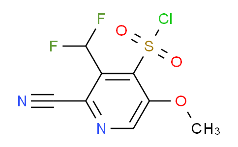 AM41390 | 1804413-20-4 | 2-Cyano-3-(difluoromethyl)-5-methoxypyridine-4-sulfonyl chloride