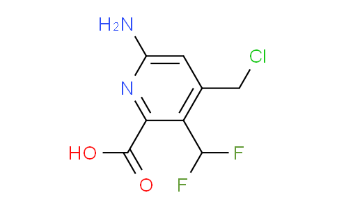 AM41397 | 1806022-25-2 | 6-Amino-4-(chloromethyl)-3-(difluoromethyl)pyridine-2-carboxylic acid