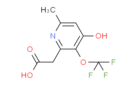 AM41399 | 1806132-96-6 | 4-Hydroxy-6-methyl-3-(trifluoromethoxy)pyridine-2-acetic acid