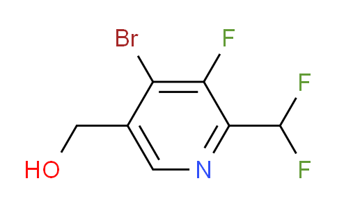AM41405 | 1804495-75-7 | 4-Bromo-2-(difluoromethyl)-3-fluoropyridine-5-methanol