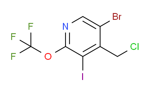 AM41408 | 1806115-44-5 | 5-Bromo-4-(chloromethyl)-3-iodo-2-(trifluoromethoxy)pyridine