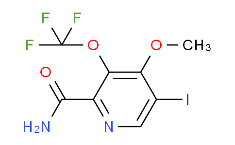 5-Iodo-4-methoxy-3-(trifluoromethoxy)pyridine-2-carboxamide