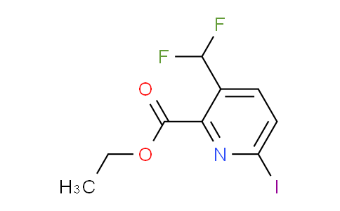 Ethyl 3-(difluoromethyl)-6-iodopyridine-2-carboxylate