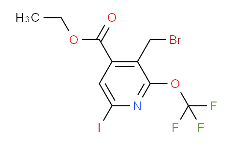 AM41436 | 1804362-25-1 | Ethyl 3-(bromomethyl)-6-iodo-2-(trifluoromethoxy)pyridine-4-carboxylate