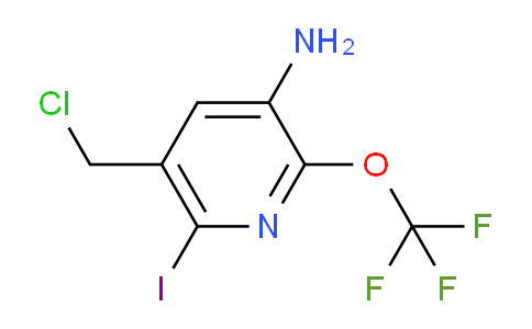 AM41444 | 1803488-35-8 | 3-Amino-5-(chloromethyl)-6-iodo-2-(trifluoromethoxy)pyridine
