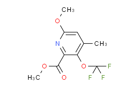 AM41454 | 1805106-01-7 | Methyl 6-methoxy-4-methyl-3-(trifluoromethoxy)pyridine-2-carboxylate