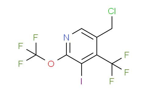 AM41466 | 1804776-90-6 | 5-(Chloromethyl)-3-iodo-2-(trifluoromethoxy)-4-(trifluoromethyl)pyridine